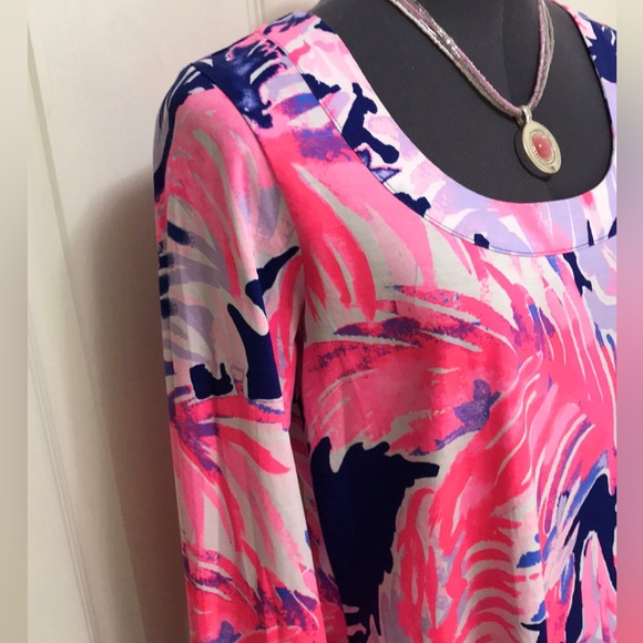 Lilly Pulitzer Merrit Dress Paradise Point - Picture 7 of 16